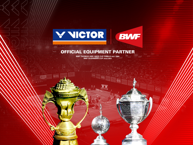 VICTOR Awarded as the Official Equipment Partner of BWF Team Championships